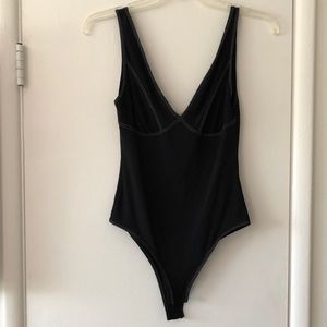 ZARA v-neck bodysuit